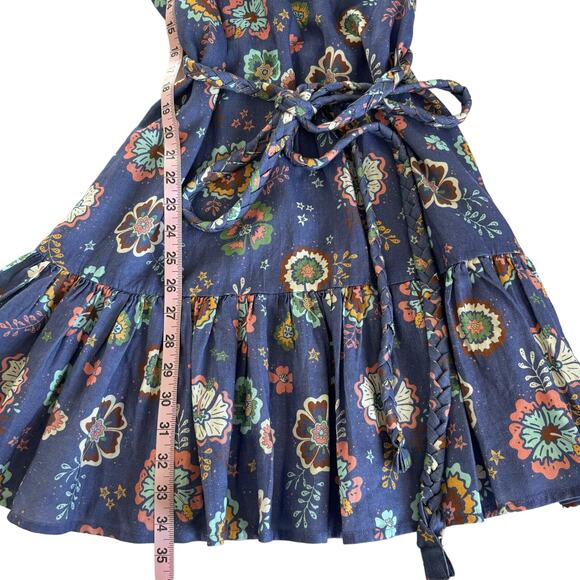 Marine Layer Laney Linen Blend Blue Mini Dress in
Marlin Hibiscus Floral Small - Picture 8 of 12